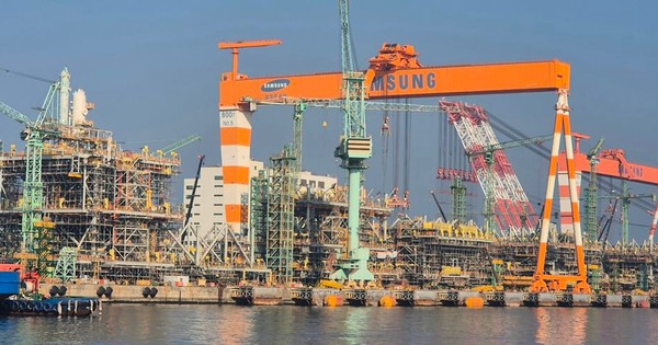 ‘Gã khổng lồ’ đóng tàu của Samsung dự kiến đóng đơn hàng 3 tàu chở dầu 237 triệu USD tại một xưởng đóng tàu ‘bí mật’ ở Việt Nam