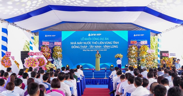 DNP Water cùng Samsung E&A  khởi công dự án hạ tầng nước thô liên vùng đầu tiên của Việt Nam,  giải quyết bài toán nước sạch cho 2 triệu dân vùng ĐBSCL