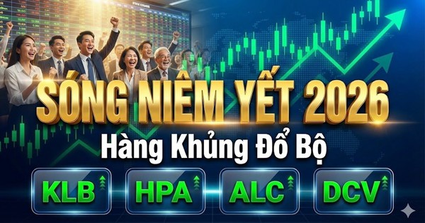 Đầu năm 2026, sàn chứng khoán đã đón hàng loạt hàng khủng: Từ công ty nông nghiệp của tỷ phú Trần Đình Long đến “cá mập” Dragon Capital đều góp mặt